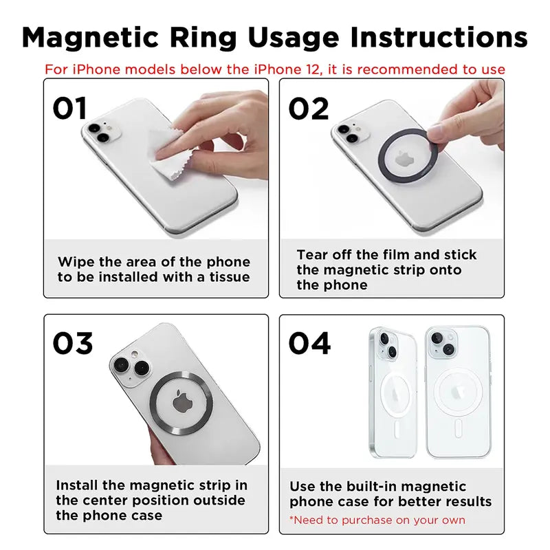 5000mAh Magnetic Wireless Power Bank for iPhone 12–17 Series, MagSafe Compatible Portable Fast Charging Battery Pack
