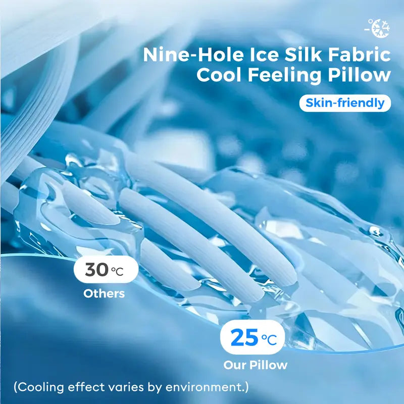 Cooling Memory Foam Neck Pillow, Adjustable Ergonomic Cervical Support Pillow with Breathable Removable Cover for Sleeping & Side SleepersEnjoy a 5%-12% discount when you buy 2 or more items.
